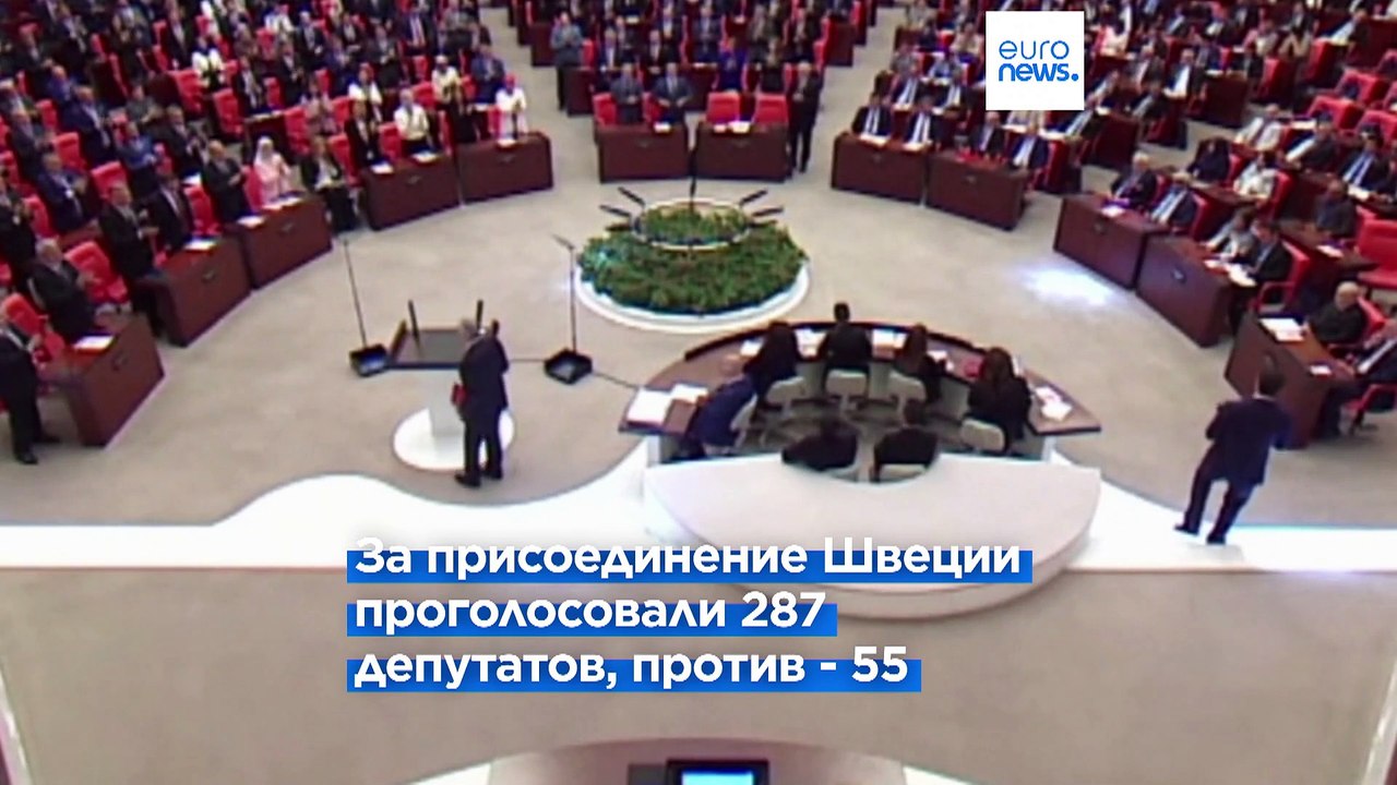 Парламент Турции одобрил заявку Швеции на вступ...