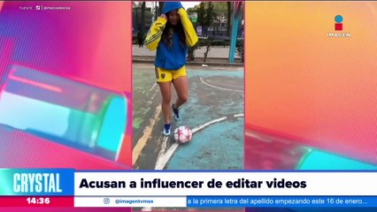 Acusan a la influencer Mercedes Roa de editar videos