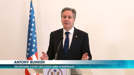 Le Président Alassane Ouattara et Antony Blinken encouragent les Eléphants