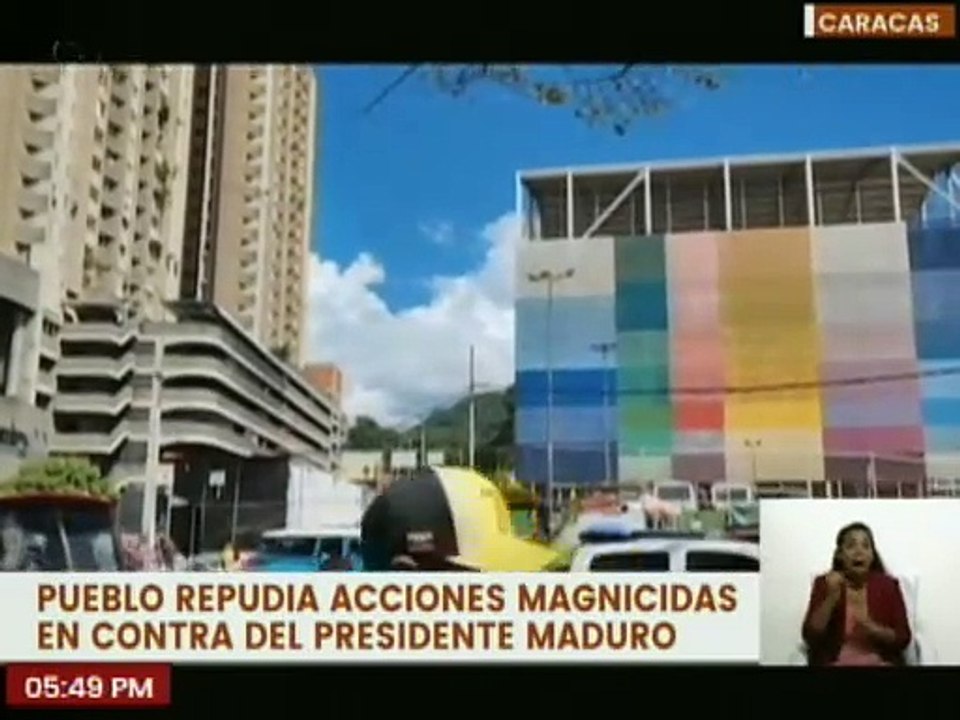 Caraqueños se mantienen firmes contra las accio...