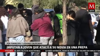 Imputan a joven que atacó a su novia en una preparatoria de Monterrey, NL; usó un arma blanca
