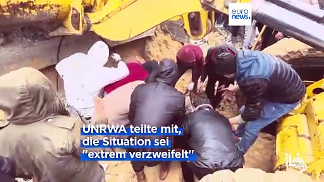 'Extrem verzweifelte' Lage: Anschuldigungen gegen Palästinenserhilfswerk