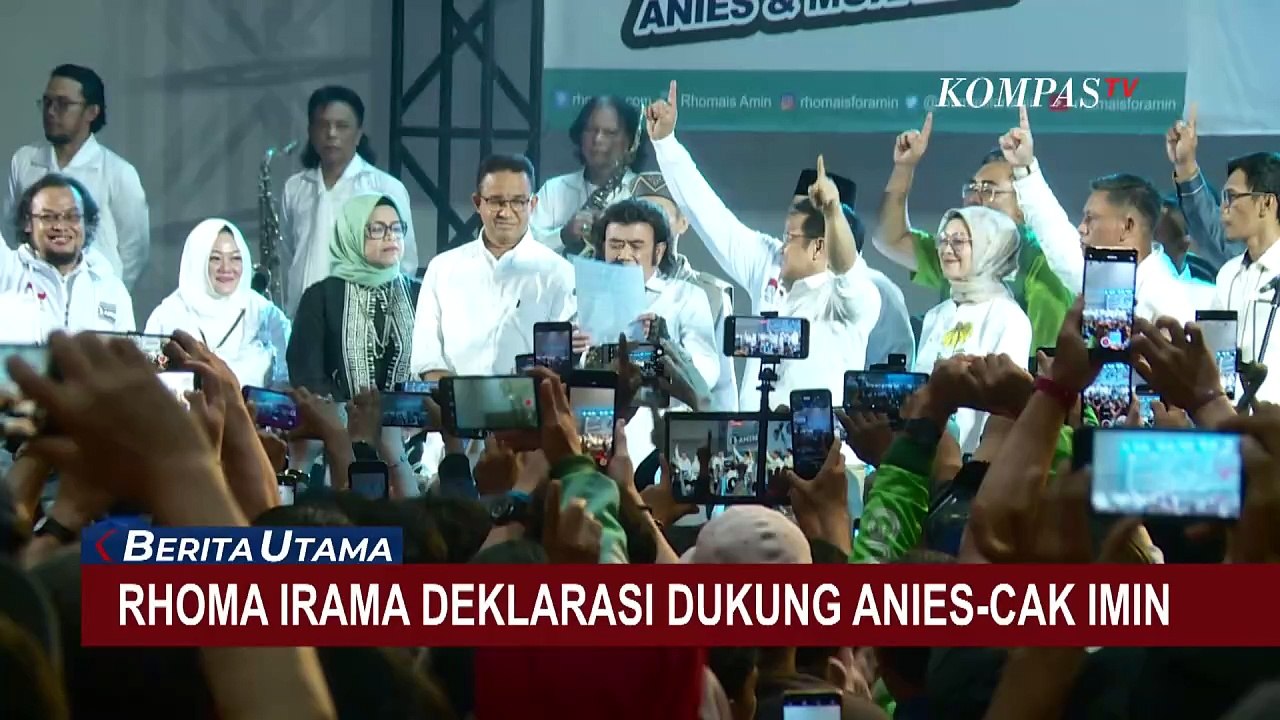Respons Anies Baswedan soal Deklarasi Dukungan oleh Musisi Dangdut Senior, Rhoma Irama
