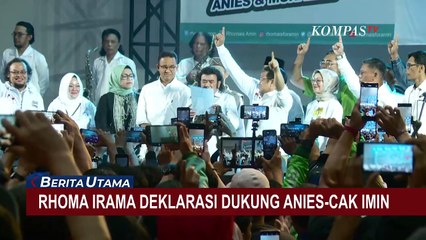 Respons Anies Baswedan soal Deklarasi Dukungan oleh Musisi Dangdut Senior, Rhoma Irama