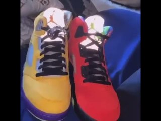 Swae Lee Licks His New Jordans