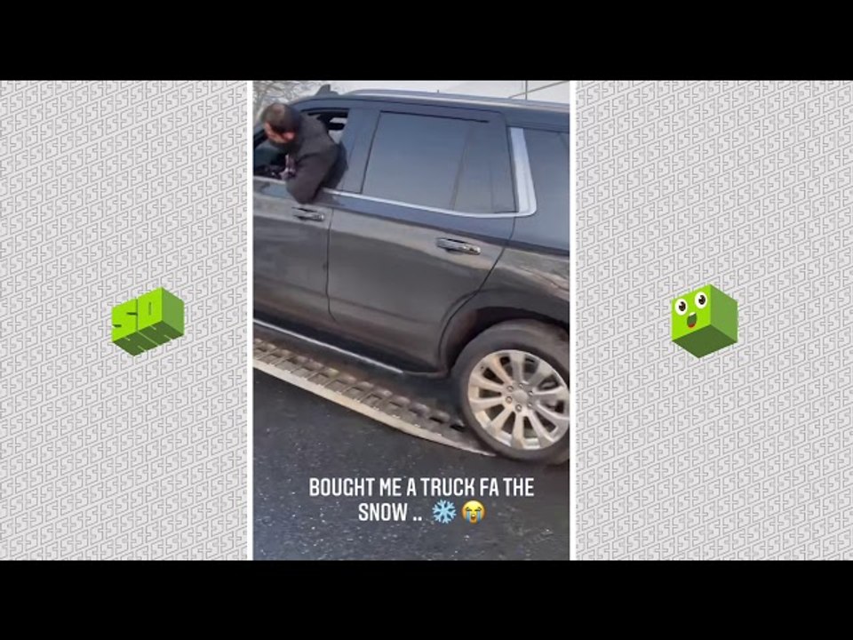 Rich The Kid Gets A New Truck For The Snow