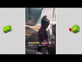 Kehlani Catches Her Daughter Turning Up + Dancing