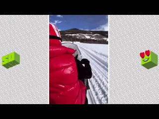 Emily B + Fabolous Hit The Snowmobile On Colorado Trip