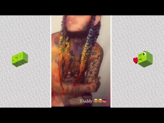 Jade Pulls Up On Boyfriend Tekashi 6ix9ine At ZAZA Music Video Shoot