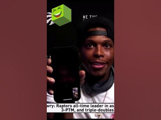 Drake Completely Crashes Kyle Lowry's Toronto Raptors Virtual Press Conference #shorts