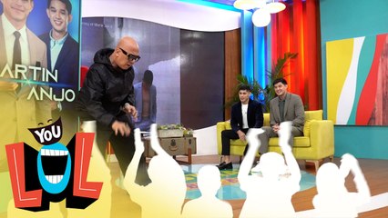 Sportcasters na sina Martin Javier at Anjo Pertierra, naglaro ng ball sa ‘FTWBA!’ (YouLOL Exclusives)