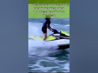 Young M.A Does An Insane Backflip From Boat #shorts