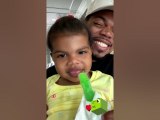 Chance The Rapper Cheeses W/ His Super Adorable Daughter #shorts