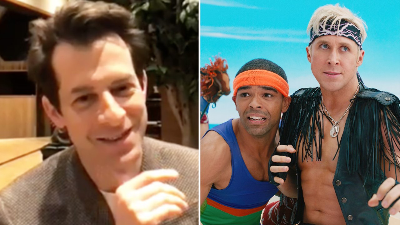 Mark Ronson on "I'm Just Ken" Oscar Nod, Margot Robbie & Greta Gerwig Snubs | THR News Video