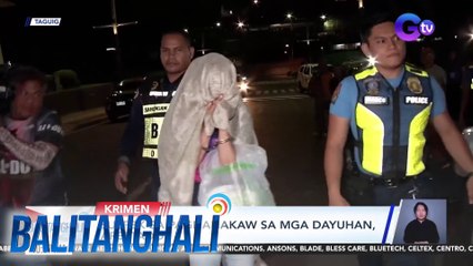Suspek sa pagnanakaw sa mga dayuhan, arestado | BT