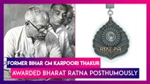 Karpoori Thakur, Former Bihar CM, Awarded Bharat Ratna Posthumously; PM Modi Says, ‘I Am Delighted’