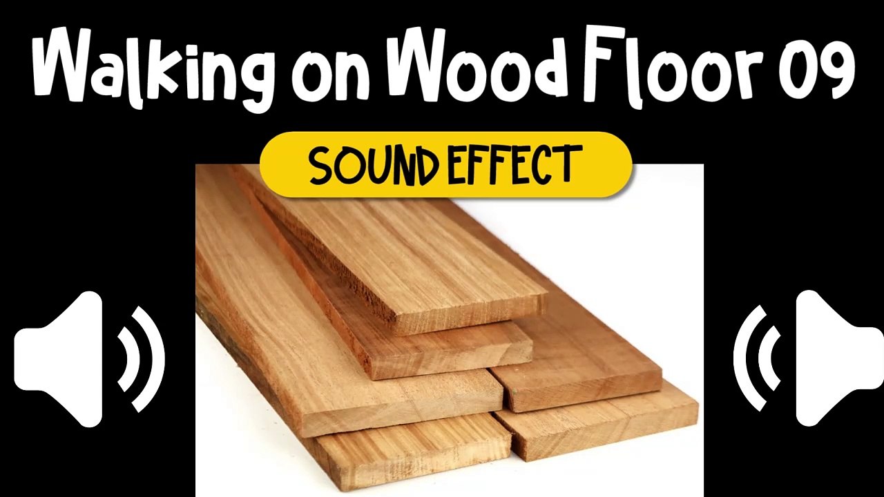 Walking on Wood Floor #09 Sound Effect