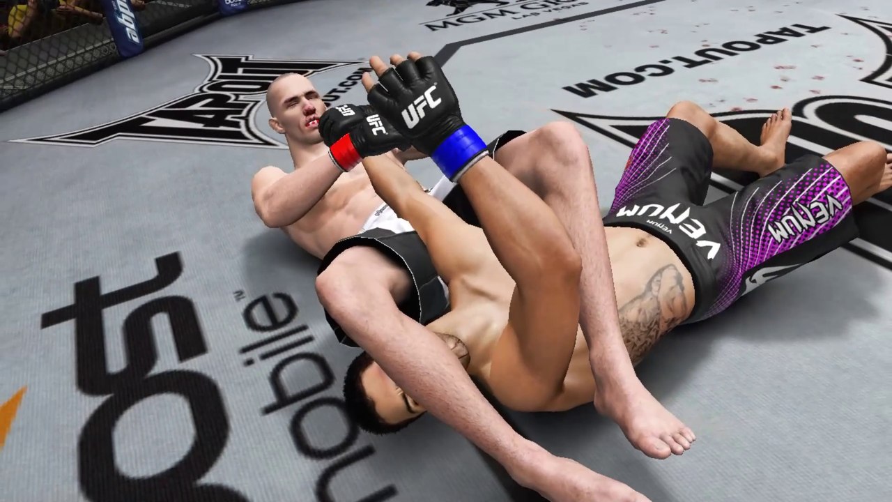 Rory Macdonald Armbar Submission Finish | UFC Undisputed 3