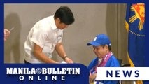 Marcos calls himself 'Cheerleader-in-Chief' as he honors Pinoy para athletes