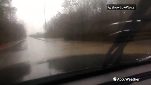 Repeat thunderstorms cause flooding in the South