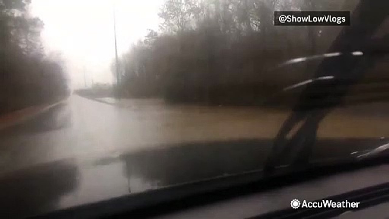 Repeat thunderstorms cause flooding in the South