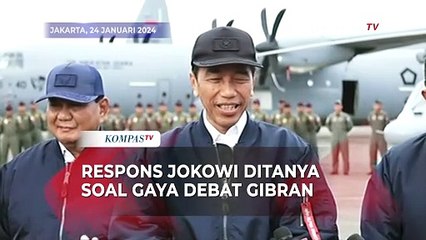 Respons Jokowi Ditanya soal Gaya Gibran di Debat Cawapres: Saya Tak Mau Menilai Lagi, Nanti...