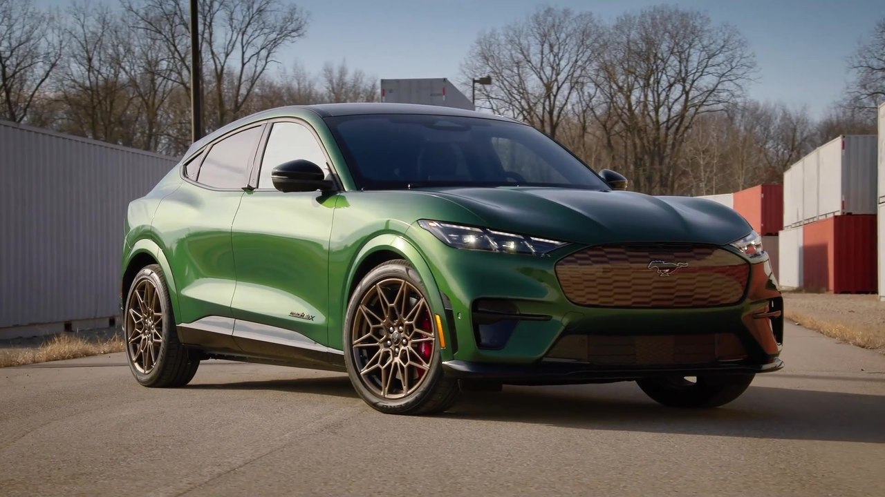 2024 Ford Electric Mustang Mach-E GT Bronze Appearance Package Design Preview