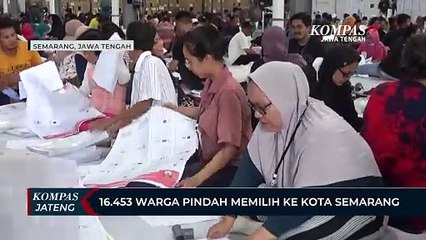 16.453 Warga Pindah Memilih ke Kota Semarang