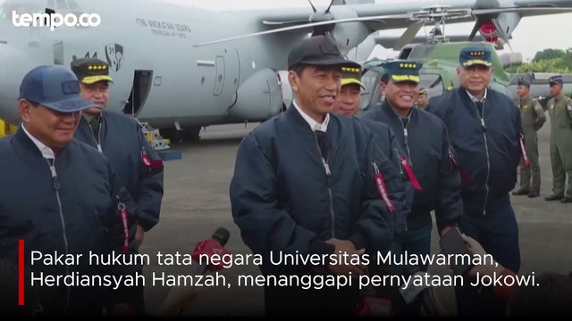 Jokowi Sebut Presiden Boleh Kampanye, Begini Kata Pakar Hukum