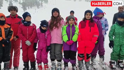 KARS Valiliği, 300 öğrenciye kayak eğitimi veriyor