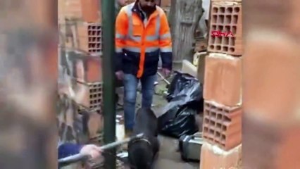 Her yerde aranan firari evinde kazdığı tünelde yakalandı