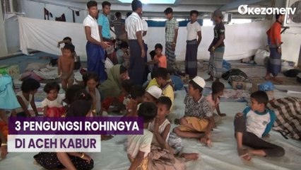 3 Pengungsi Rohingya di Balai Meuseraya Aceh Kabur