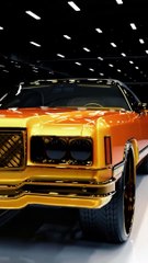 Insane “Volcano” 1974 Caprice tuckin 26s