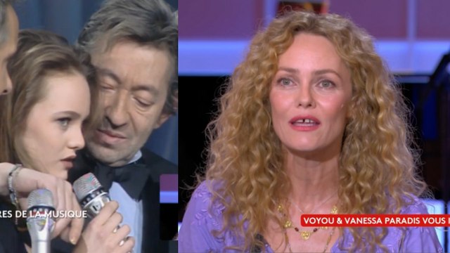 Je ne réalisais pas à l'époque... : Vanessa Paradis revient sur ses quelques mois passés avec Serge Gainsbourg