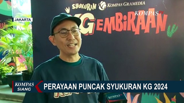 Puncak Syukuran KG 2024: Gowes ke Makam Pendiri Kompas Gramedia hingga Lomba Menyanyi KG Idol