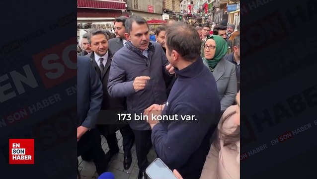 Murat Kurum'dan kentsel dönüşüm sözü: Yaparsa Murat Kurum yapar