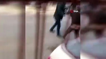 Sopalarla öldüresiye dayak kamerada