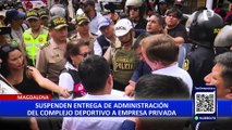 Magdalena: suspenden entrega de administración de complejo deportivo a empresa privada