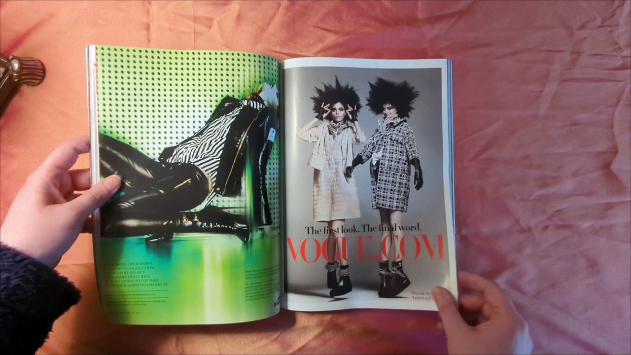 Page Turning ASMR | VOGUE 2013 "The Great Gatsby" | No Talking