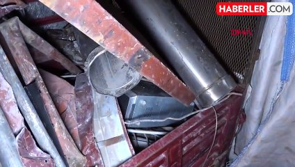 Aksaray'da Eski Okuldan Demir Çalan Kardeşler Yakalandı