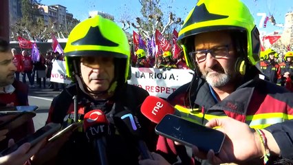 23-01-2024 Línea Alta Tensión Tauste - Júndiz, Bomberos La Rioja, Inseguridad Varea
