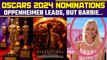 Oscars 2024 Nominations: Oppenheimer gets 13 nods, but Barbie gets snubbed! | FilmiBeat