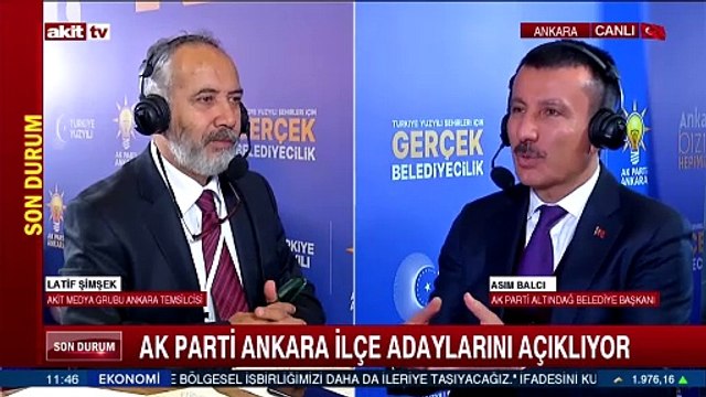 Altındağ Belediye Başkanı Asım Balcı gündemi değerlendirdi