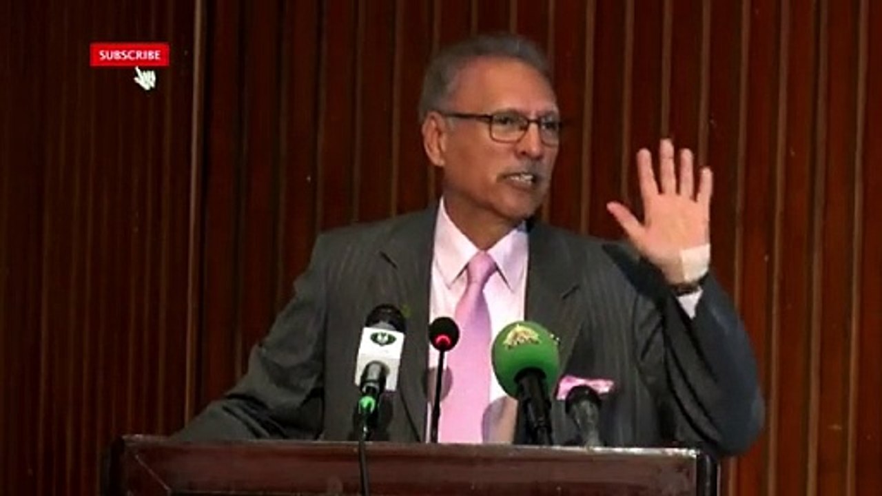 صدر عارف علوی کا تقریب سے اہم خطاب | President of Pakistan Dr. Arif Alvi speech at the ceremony.