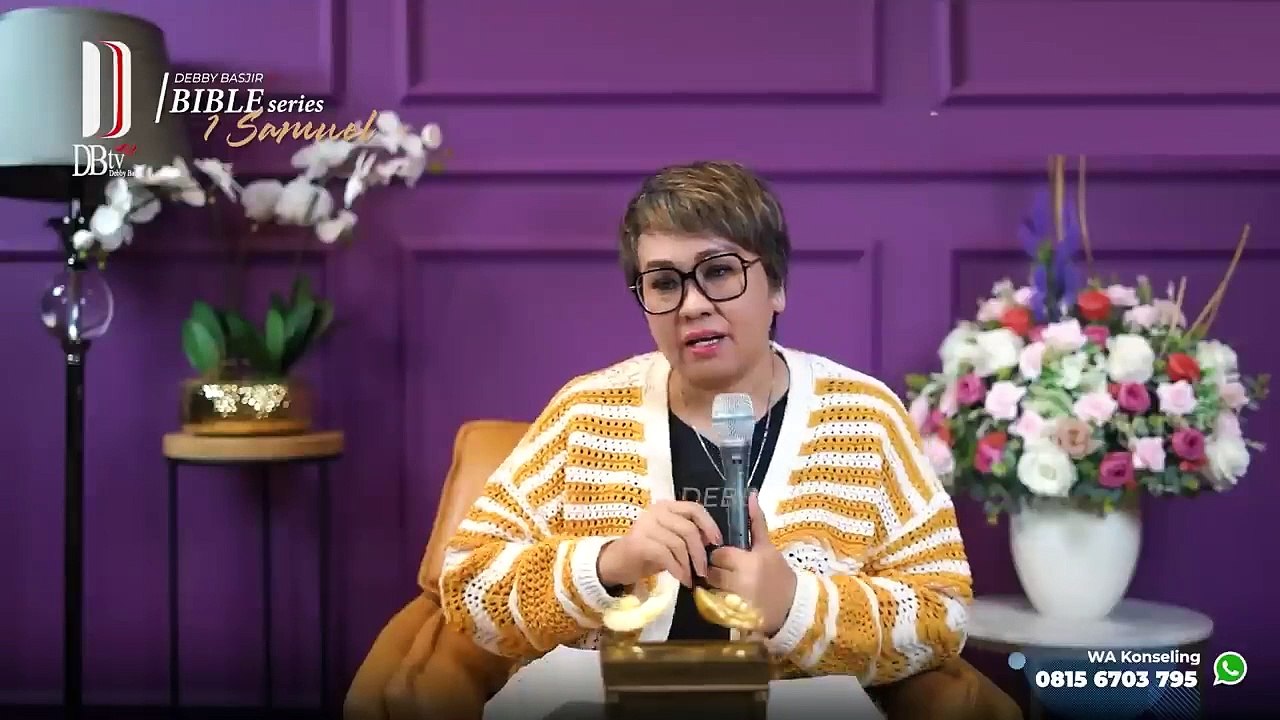 Bibleseries 1 Samuel 13 14 part 01 Kesombongan Saul saat menjadi Raja - Debby Basjir #debbybasjir