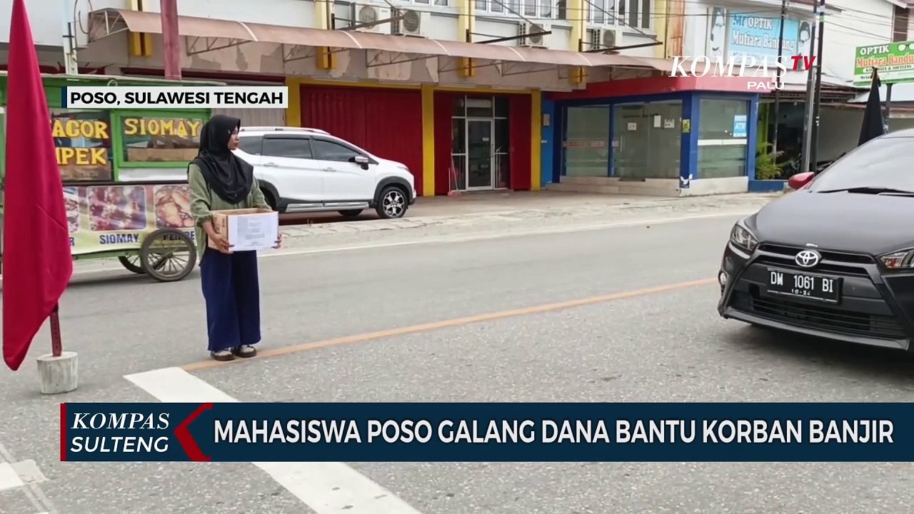 Mahasiswa Poso Galang Dana Bantu Korban Banjir