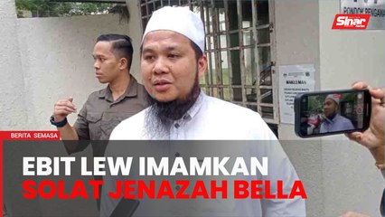 Ebit Liew Imamkan Solat Jenazah Bella di Hospital Sultan Ismail 🕊️