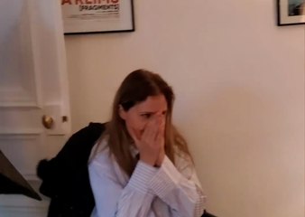 L'explosion de joie de la réalisatrice Justine Triet après sa nomination aux Oscars