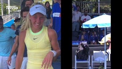 Open d'Australie 2024 - Ksenia Efremova, 14 ans, s'éclate et en quarts de premier Grand Chelem Junior