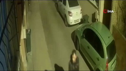 Yüzsüz hırsızlar kamerada